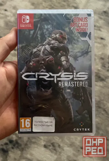 Игра Crysis Remastered для Nintendo Switch (полностью на русском, запечатана) Шахтерск - изображение 1