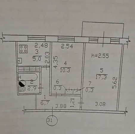 Продаю 2 ком кв в Калининском р-н Гуливер Донецк