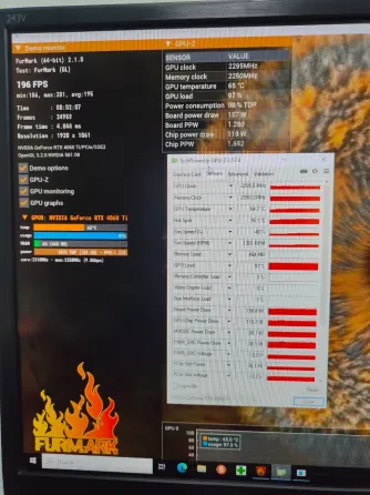 Видеокарта NVIDIA GeForce RTX 4060 Ti 8Gb MSI Gaming X Донецк