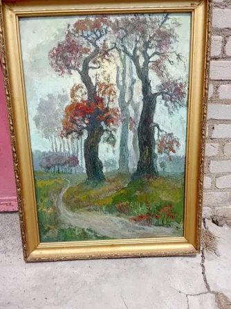 продам картину Снежное