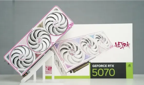 Видеокарта Colorful GeForce rtx 5070 Ultra White 12gb os 12 гб Донецк