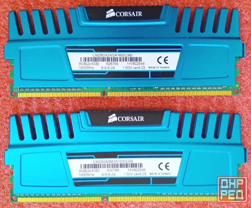 DDR3 4Gb + 4Gb 1600MHz Corsair - Обмен на 40шт любой нерабочей-ненужной оперативной памяти озу Донецк - изображение 4