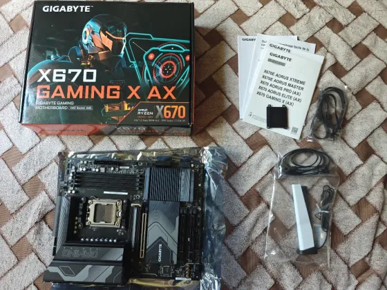 Процессор AMD ryzen 7800x3d box + Материнская плата Gigabyte AM5 X670 Gaming X AX Донецк