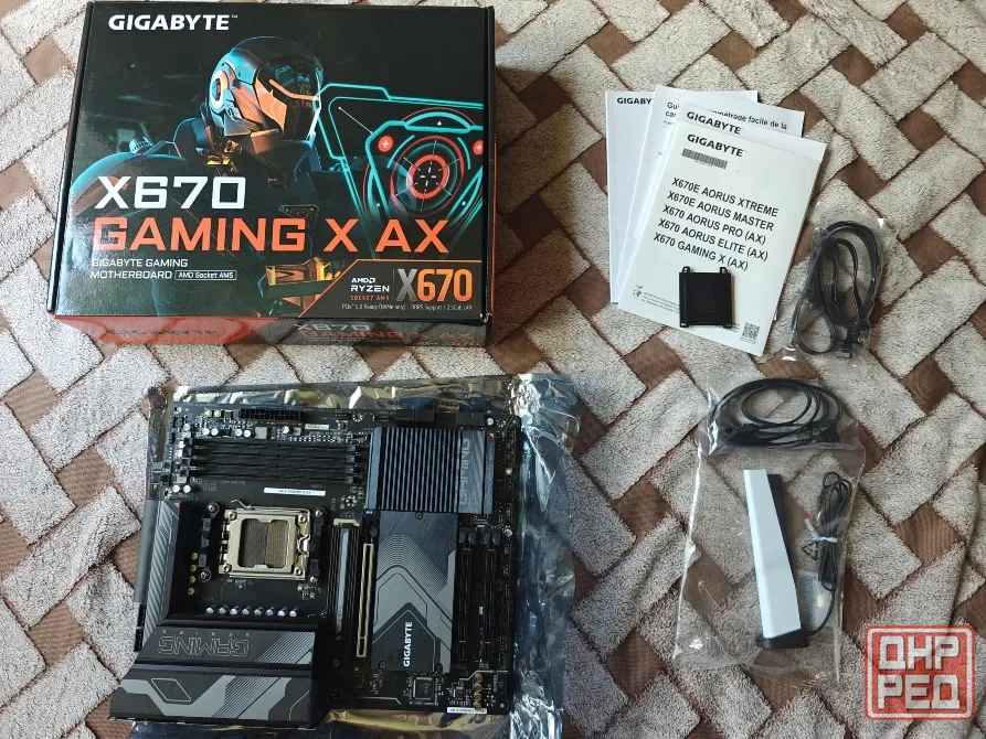 Процессор AMD ryzen 7800x3d box + Материнская плата Gigabyte AM5 X670 Gaming X AX Донецк - изображение 1