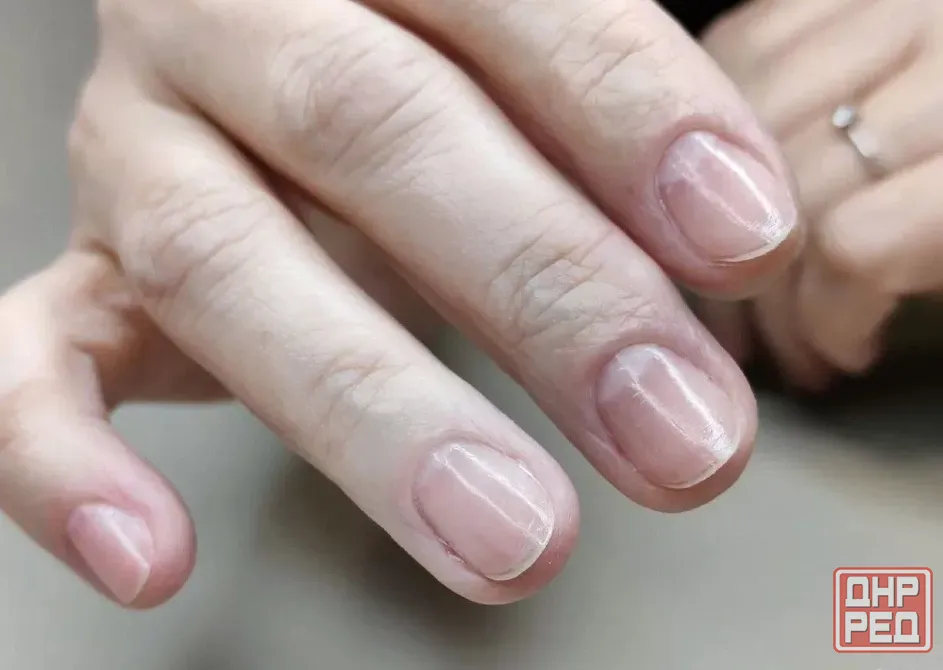 Маникюр без покрытия гель лаком, Педикюр Донецк - изображение 1