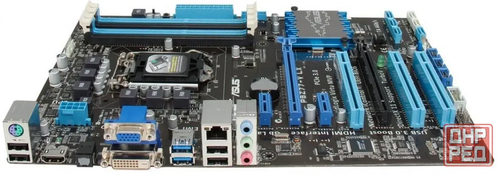 Материнская плата ASUS P8Z77-V LX (1155) Донецк - изображение 1