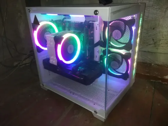Системный блок(Xeon E5-2660v3/16Гб/RX 5700/Nvme 512Гб/500Вт) Донецк