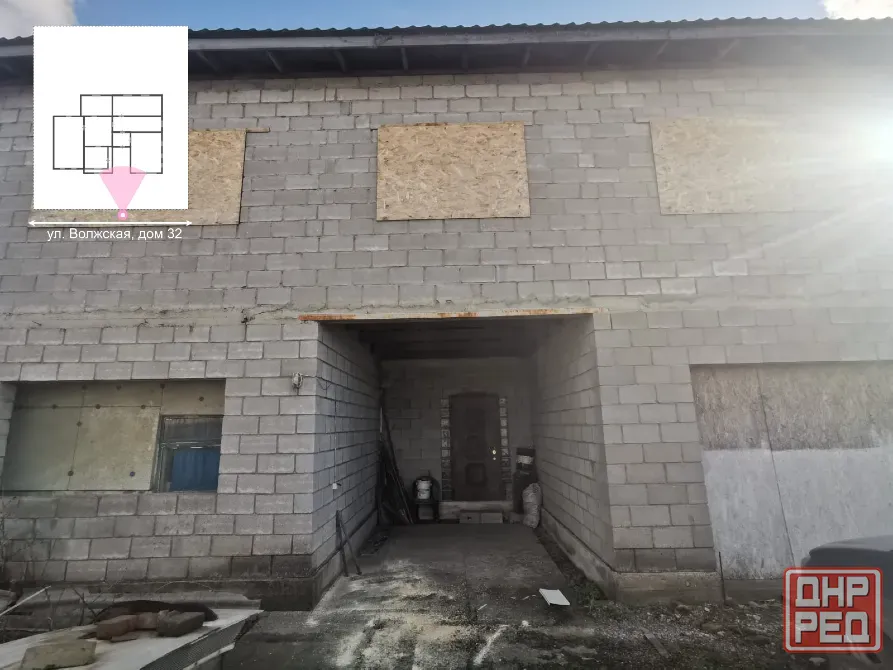 Продаётся недостроенный дом 250 кв.м на приватизированном участке в 7 соток Макеевка - изображение 3