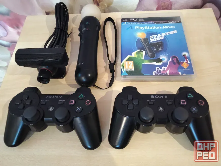 Оригинальные джойстики+Move. PS3 Макеевка - изображение 1