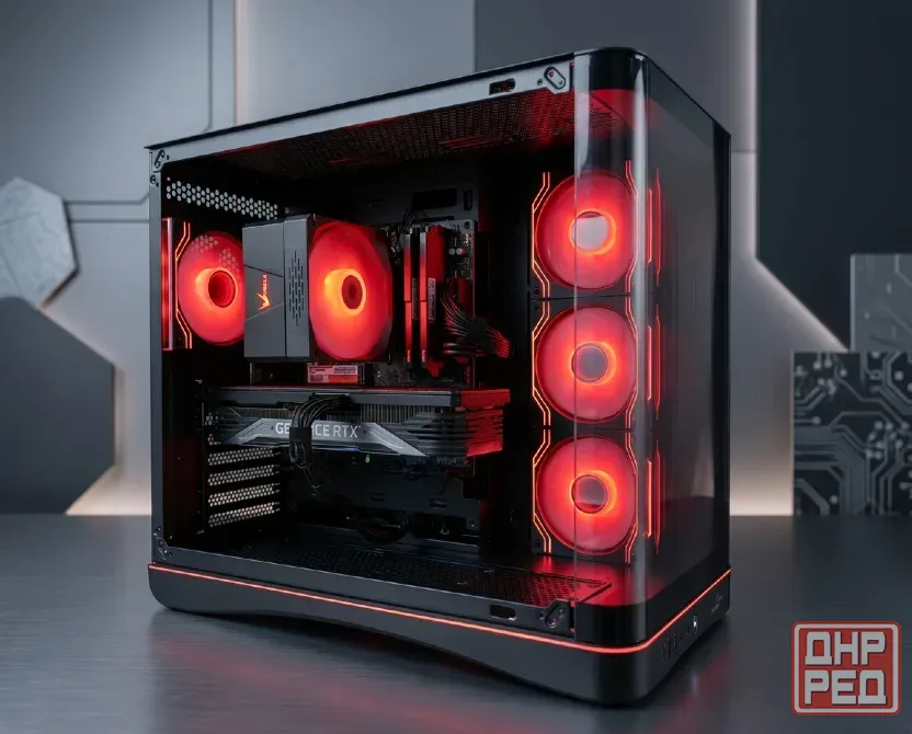 Игровой пк RTX 3070/R5 5600/B550/16GB/1Tb SSD Донецк - изображение 1