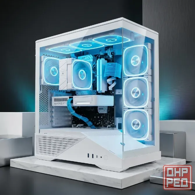 Игровой пк RTX 5060/13400F/B760/16Gb DDR4/1Tb SSD Донецк - изображение 1