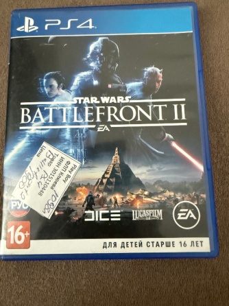 Star Wars battle front 2, ps4, ps5 новый диск Донецк