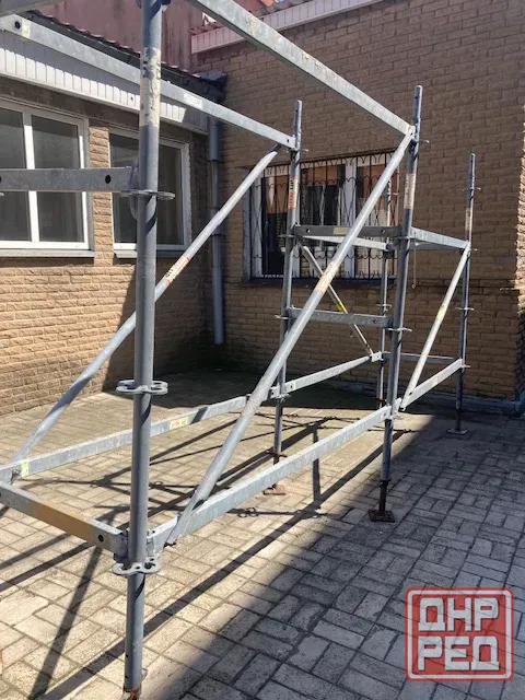 Продам оцинкованные строительные леса PERI, б/у Донецк - изображение 2