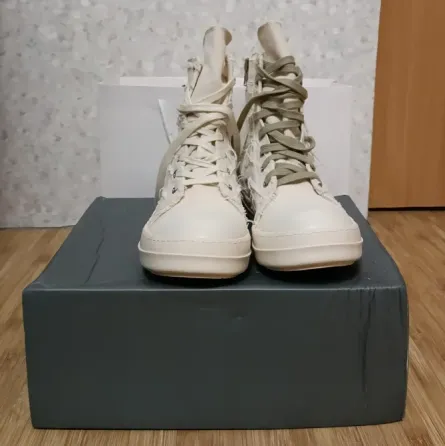 Кроссовки Rick Owens ramones distressed high Донецк