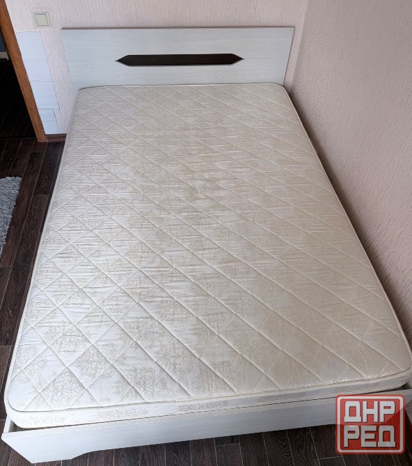 Продам двуспальную кровать с ортопедическим матрасом (зима/лето). Донецк - изображение 3