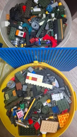 Лего разное 2 ведра Донецк