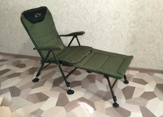 Карповое кресло Komandor с подставкой для ног Донецк