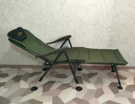 Карповое кресло Komandor с подставкой для ног Донецк