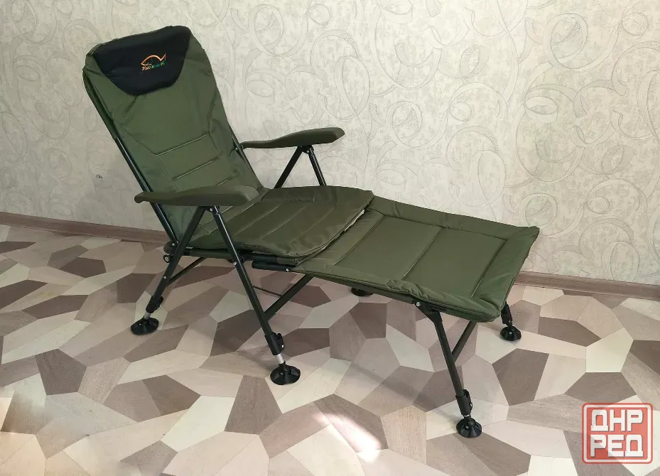 Карповое кресло Komandor с подставкой для ног Донецк - изображение 1