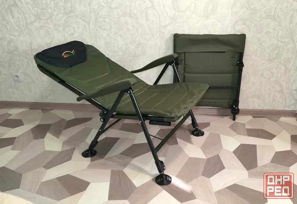 Карповое кресло Komandor с подставкой для ног Донецк - изображение 4