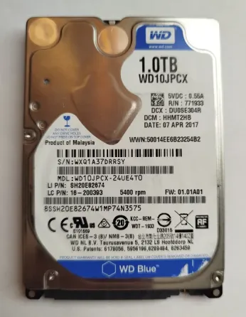 Жесткий диск WD Blue 1TB 2,5" Донецк