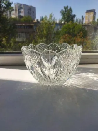 Хрустальная салатница ссср Донецк
