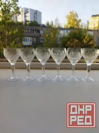 Набор хрустальных рюмочек ссср Донецк