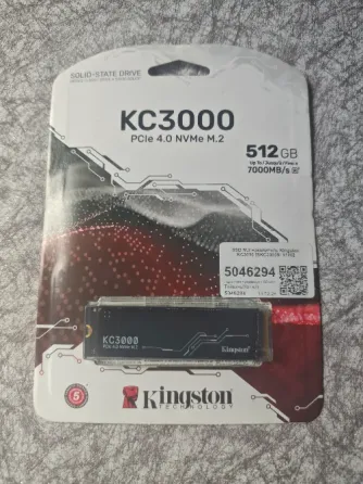 nvme накопитель kingston kc3000 skc3000s/512g новый Макеевка
