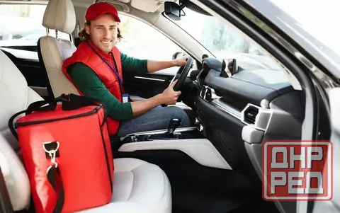Требуются курьеры на доставку еды с личным авто Макеевка - изображение 1
