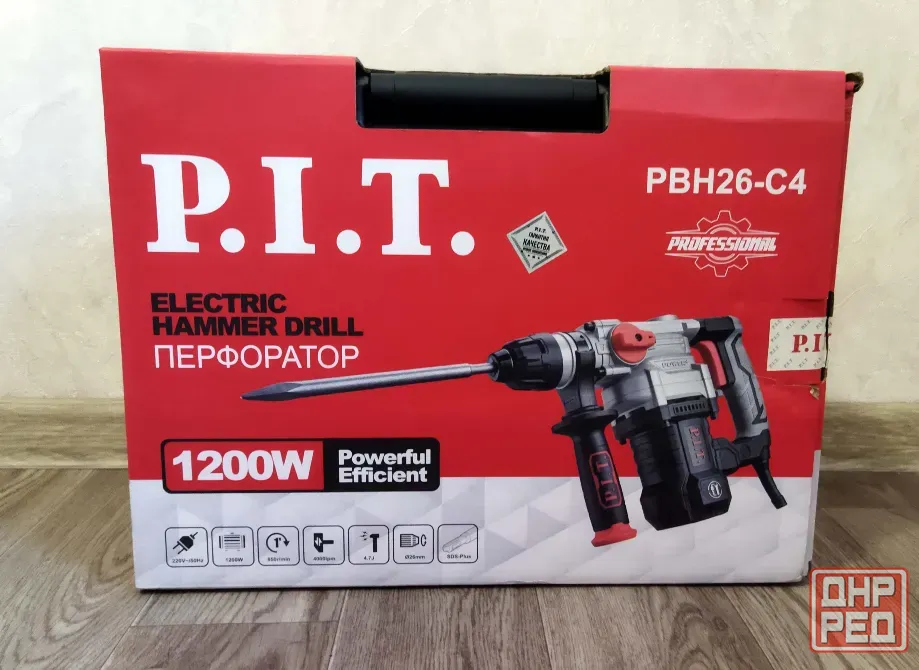 Продам мощный перфоратор p.i.t. pbh26-C4 Донецк - изображение 7