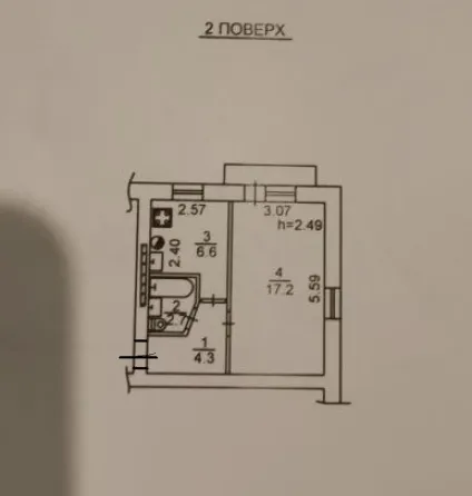 Продам 1 ком. квартиру в Киевском р-не Донецка. Донецк