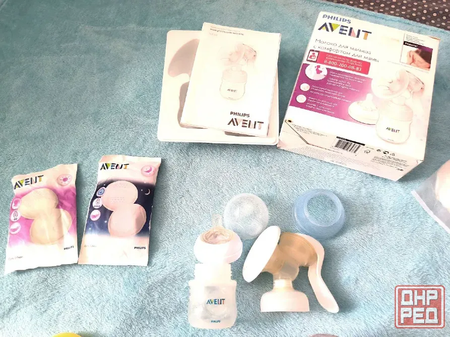 Молокоотсос Avent, памперсы, круг для новорожденных и др. все за 1990р Донецк - изображение 3