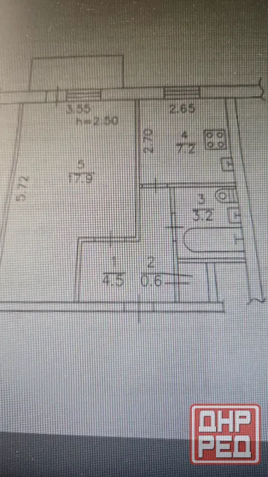 Продам 1 комн Текстильщик 34м2 Донецк - изображение 1