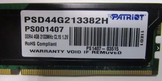 DDR4 4Gb + 4Gb 2133MHz Patriot - Обмен на 70шт любой нерабочей-ненужной оперативной памяти озу Донецк