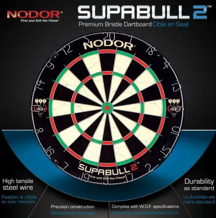Профессиональная мишень дартс "Nodor Supabull" Донецк