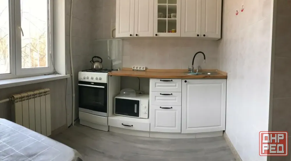 Чистая, уютная 1 комнатная квартира в центре, Ворошиловский район, Крытый рынок Донецк - изображение 3