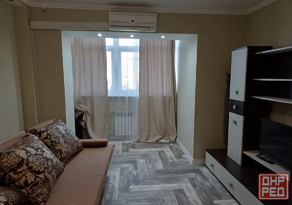 1 комнатная квартира Кировский район, мкр Текстильщик. Донецк - изображение 2
