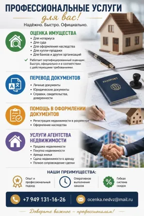Оценка недвижимости Донецк