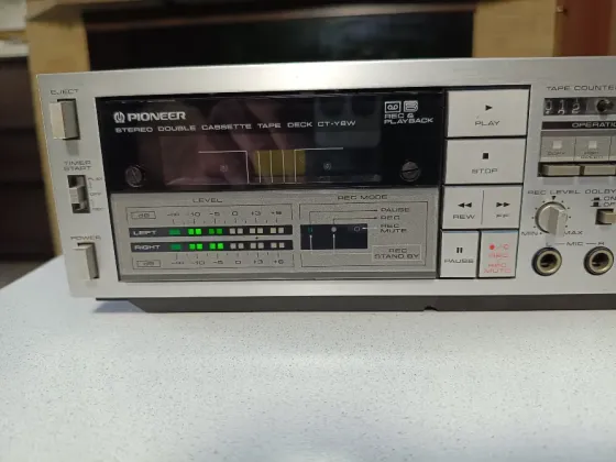 2-х кассетный магнитофон Pioneer-ST-Y8W Донецк
