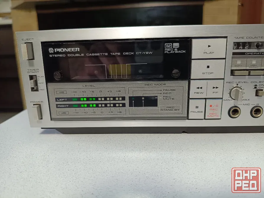 2-х кассетный магнитофон Pioneer-ST-Y8W Донецк - изображение 4