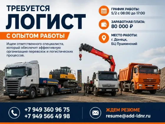 Логист Донецк