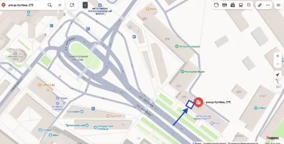 Сдаю 35 м., Артема (жд), фасадное, отдельный вход Донецк