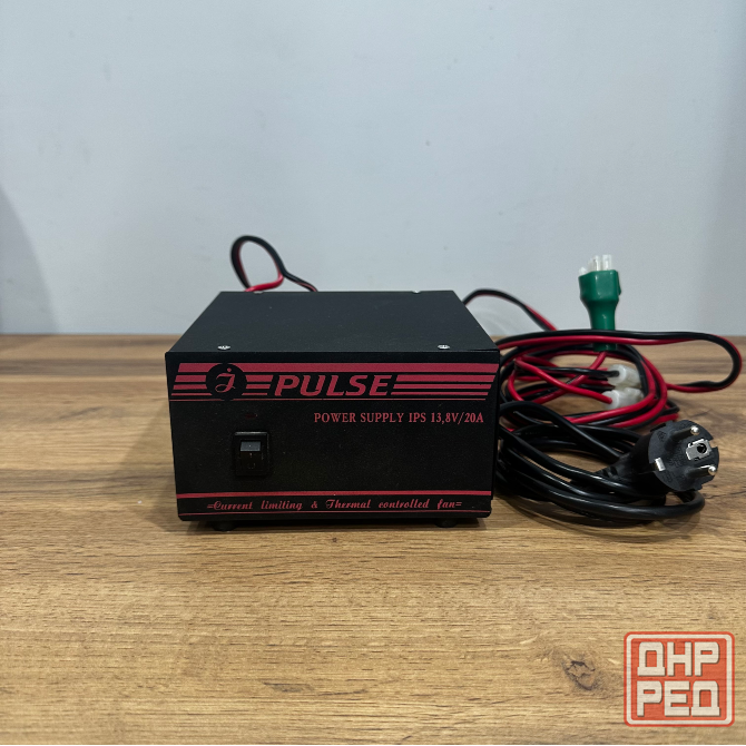 Импульсный блок питания Pulse IPS 13,8V/20A Донецк - изображение 1