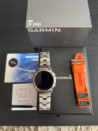 Часы Garmin fenix 6x pro solar titanium 51mm Донецк