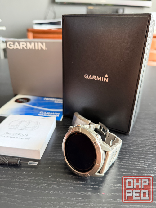 Часы Garmin fenix 6x pro solar titanium 51mm Донецк - изображение 6