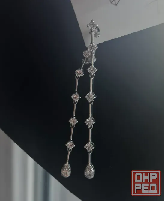 Сережки , серебро 925 проба Донецк - изображение 2