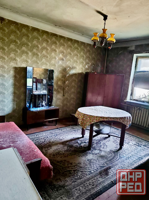 Продам 2х ком. под ремонт Кировский исполком Донецк - изображение 1
