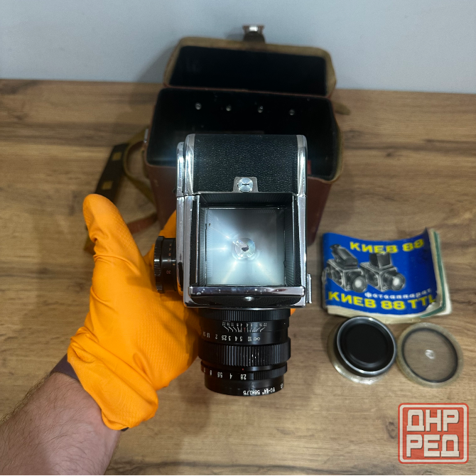 Пленочный фотоаппарат Киев-88 TTL Донецк - изображение 5