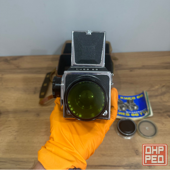 Пленочный фотоаппарат Киев-88 TTL Донецк - изображение 3
