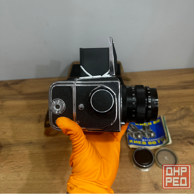 Пленочный фотоаппарат Киев-88 TTL Донецк - изображение 4
